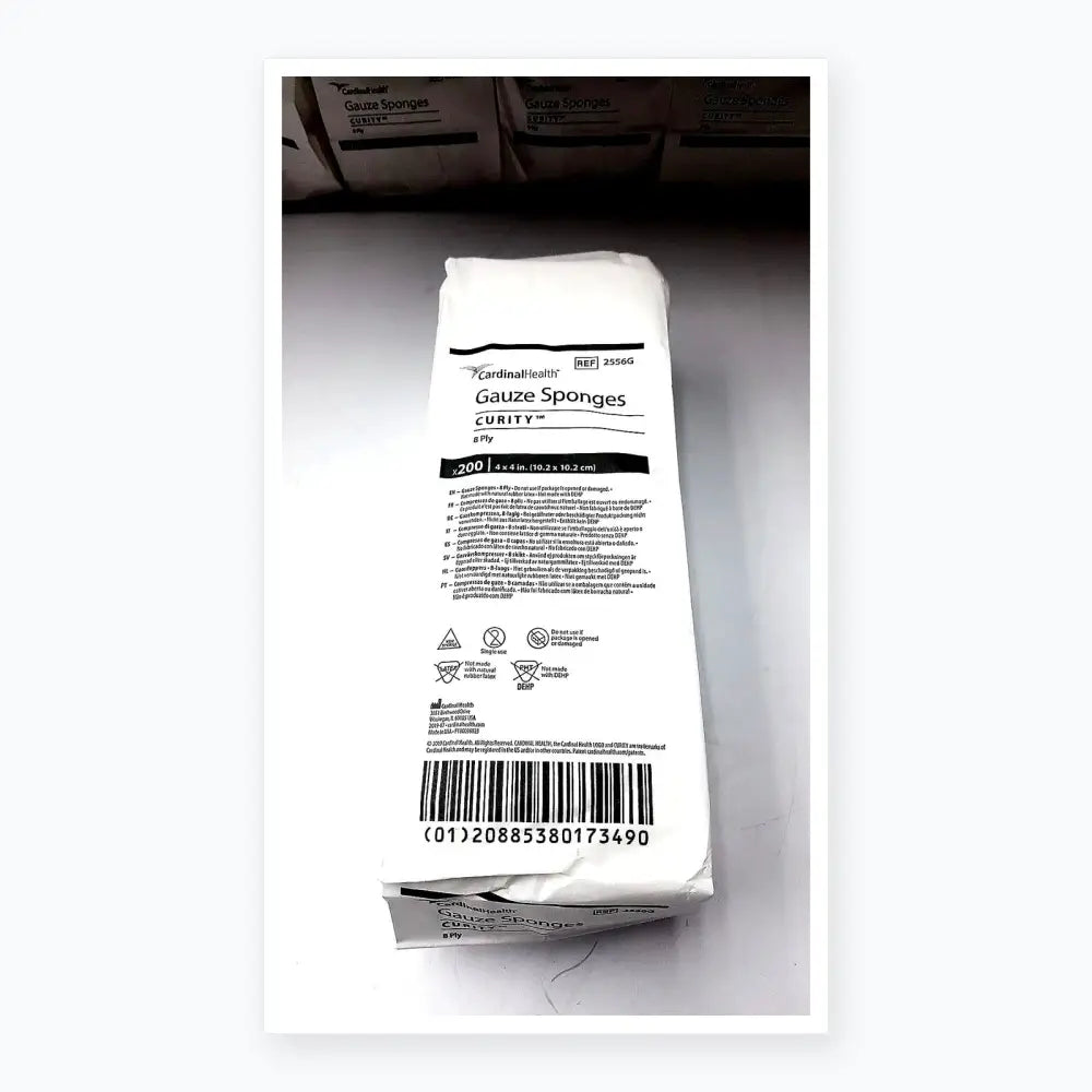 Cardinal Health Gauze Sponges Curity 2556G Pack of 200 x 20 Gauze Sponges, new product photo 5