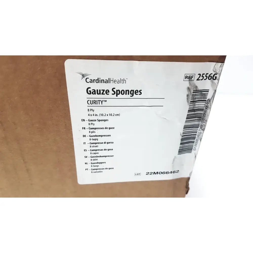 Cardinal Health Gauze Sponges Curity 2556G Pack of 200 x 20 Gauze Sponges, new product photo 4