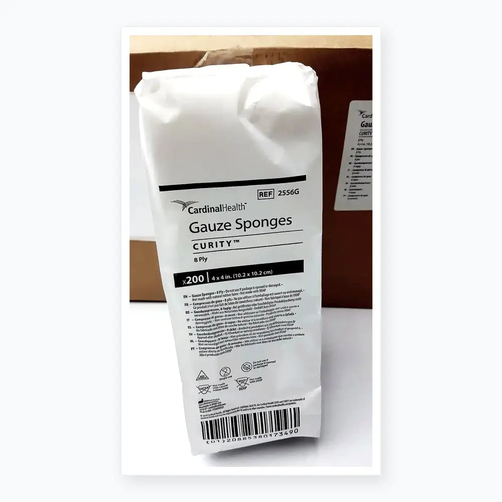 Cardinal Health Gauze Sponges Curity 2556G Pack of 200 x 20 Gauze Sponges, new product photo 3