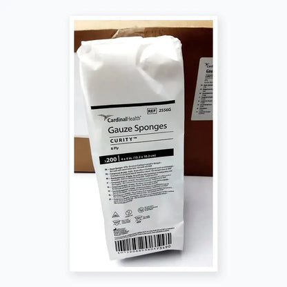 Cardinal Health Gauze Sponges Curity 2556G Pack of 200 x 20 Gauze Sponges, new product photo 3