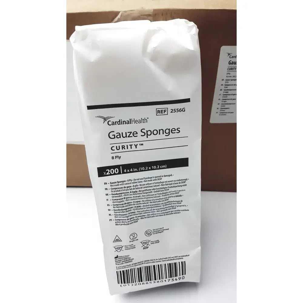 Cardinal Health Gauze Sponges Curity 2556G Pack of 200 x 20 Gauze Sponges, new product photo 3