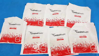 Cardinal Health Instant Hot Pack 6" x 9" – Lot of 07 Instant Hot Pack, new product photo 1