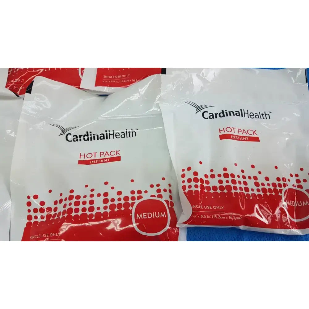 Cardinal Health Instant Hot Pack 6" x 9" – Lot of 8 Instant Hot Pack, new product photo 3