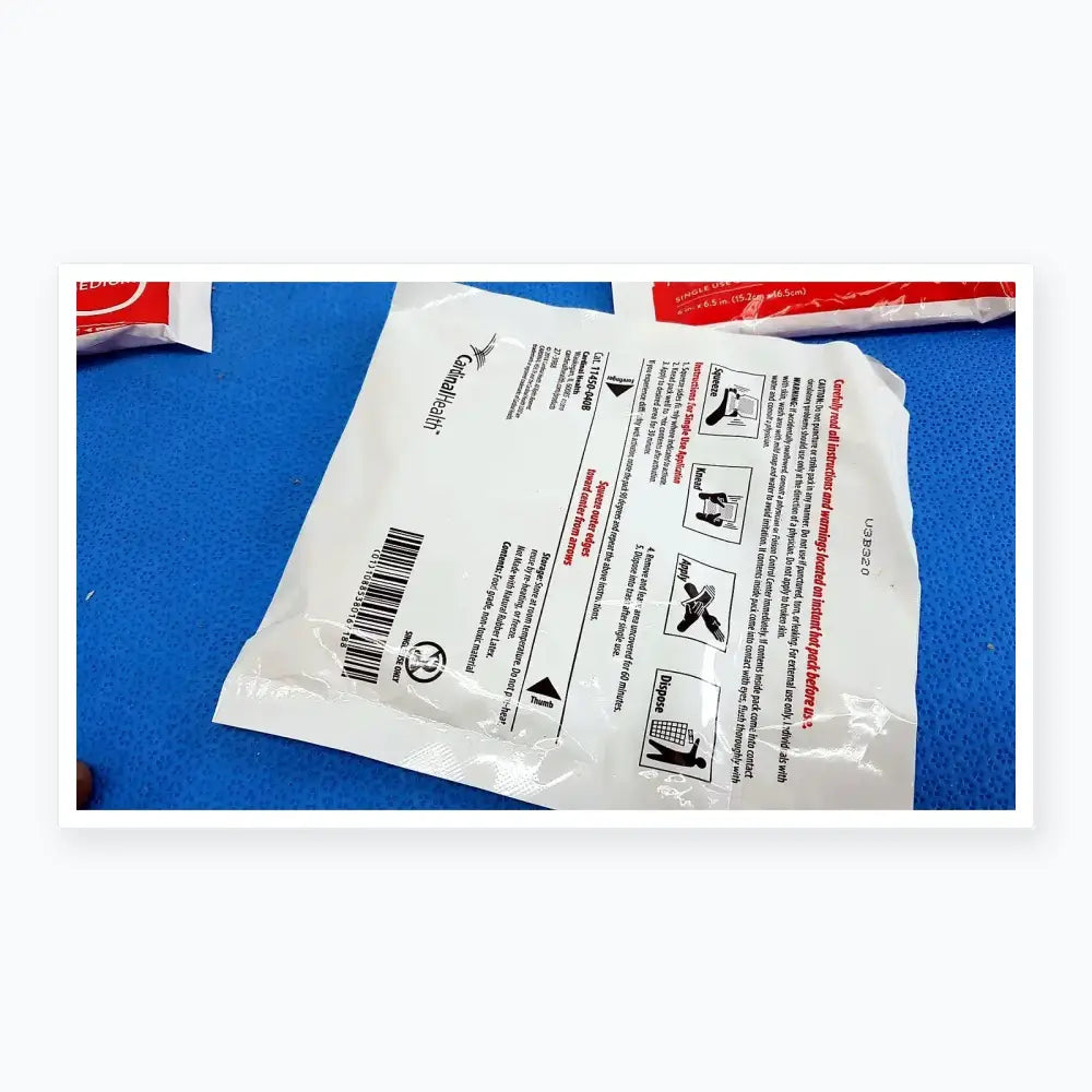 Cardinal Health Instant Hot Pack 6" x 9" – Lot of 8 Instant Hot Pack, new product photo 9