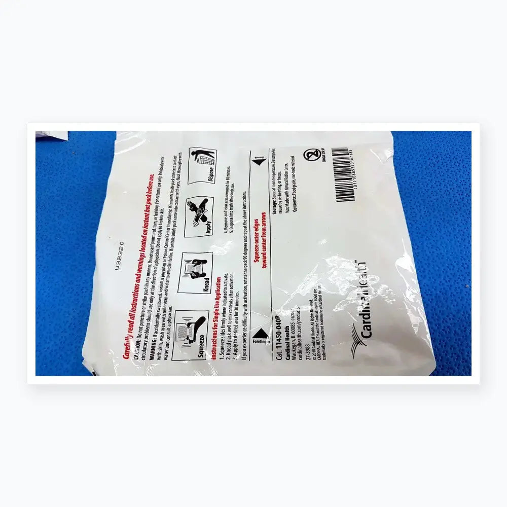 Cardinal Health Instant Hot Pack 6" x 9" – Lot of 8 Instant Hot Pack, new product photo 8