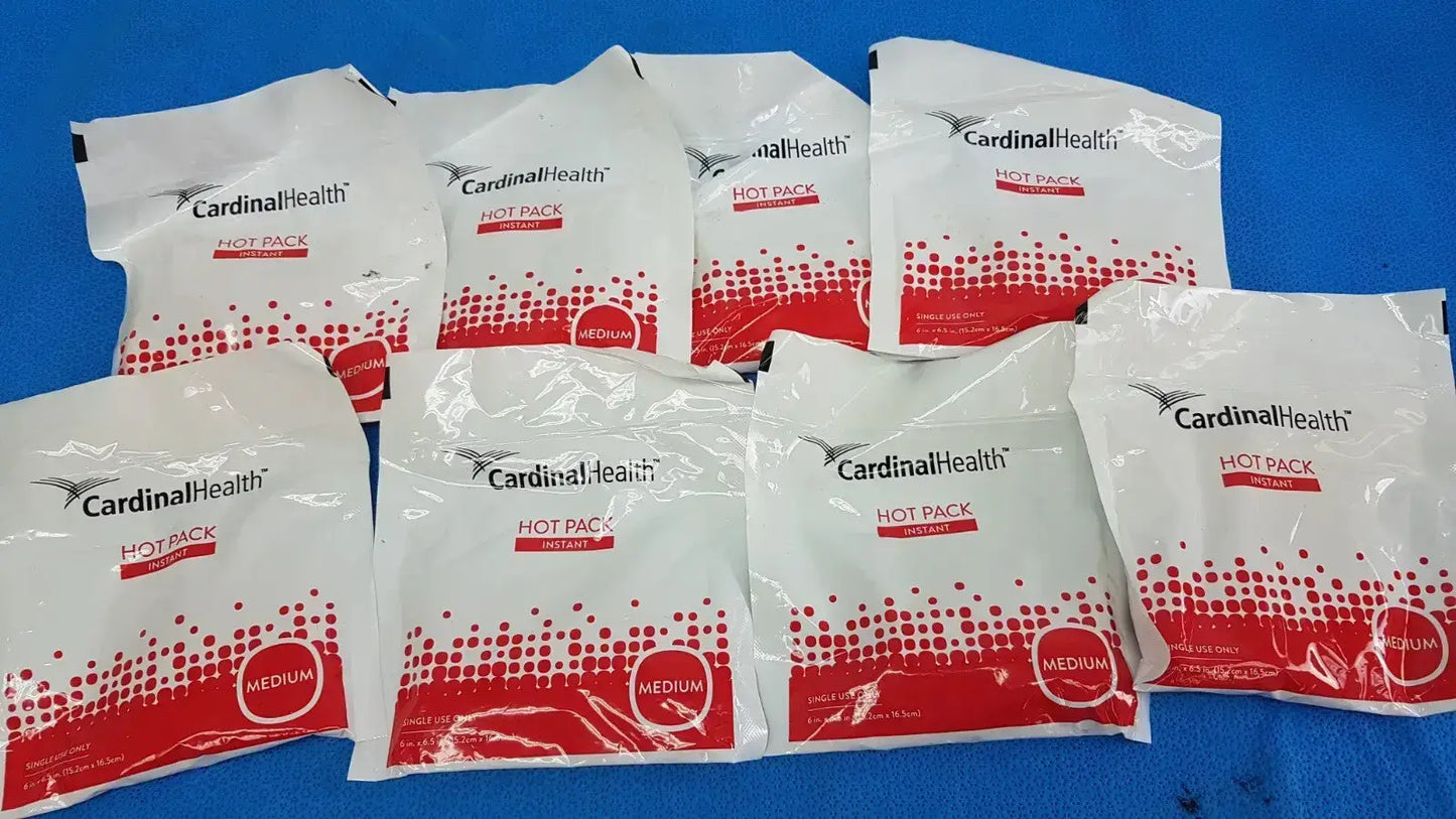 Cardinal Health Instant Hot Pack 6" x 9" – Lot of 8 Instant Hot Pack, second-hand product photo 1