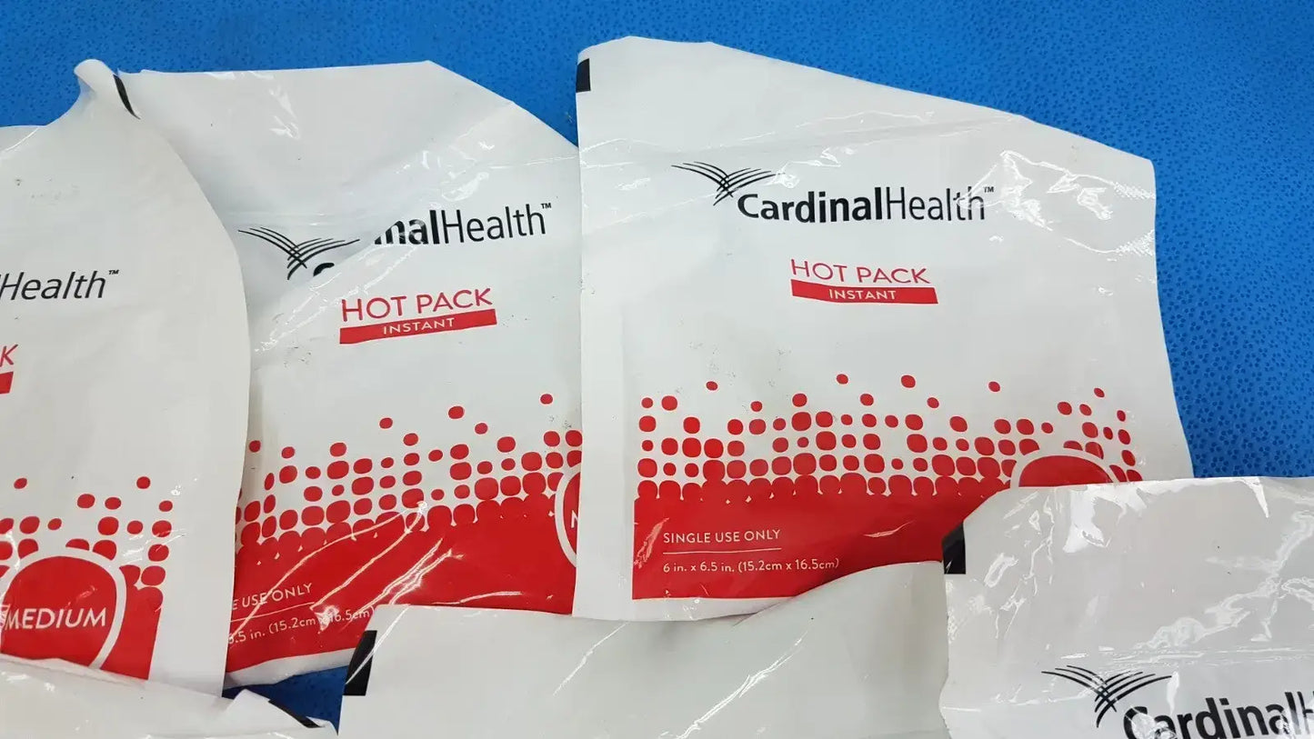 Cardinal Health Instant Hot Pack 6" x 9" – Lot of 8 Instant Hot Pack, new product photo 4