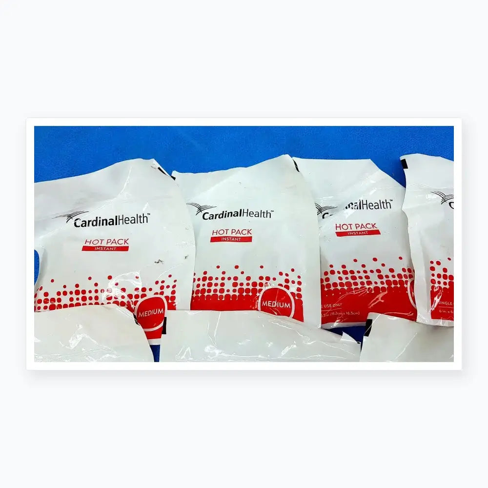 Cardinal Health Instant Hot Pack 6" x 9" – Lot of 8 Instant Hot Pack, new product photo 5