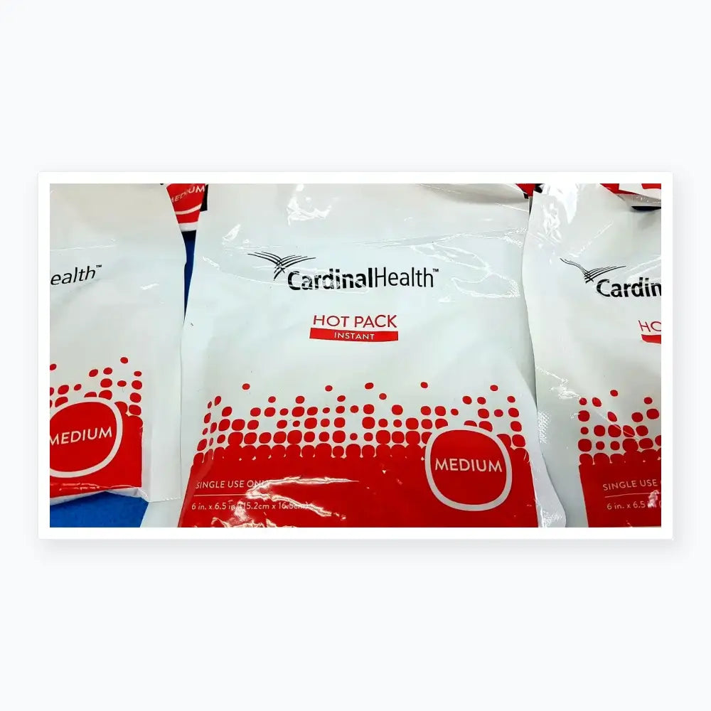 Cardinal Health Instant Hot Pack 6" x 9" – Lot of 8 Instant Hot Pack, new product photo 2