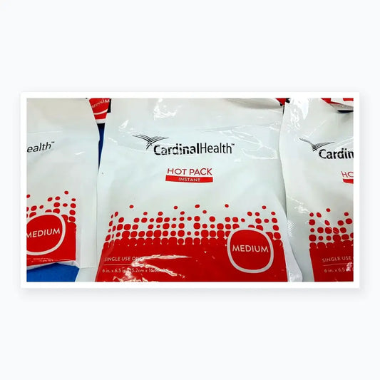 Cardinal Health Instant Hot Pack 6" x 9" – Lot of 8 Instant Hot Pack, new product photo 2