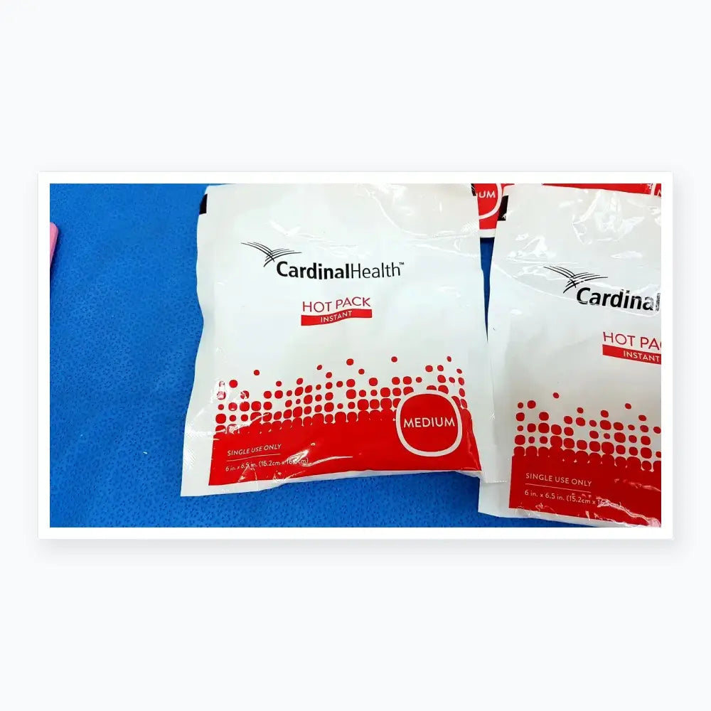 Cardinal Health Instant Hot Pack 6" x 9" – Lot of 8 Instant Hot Pack, new product photo 6