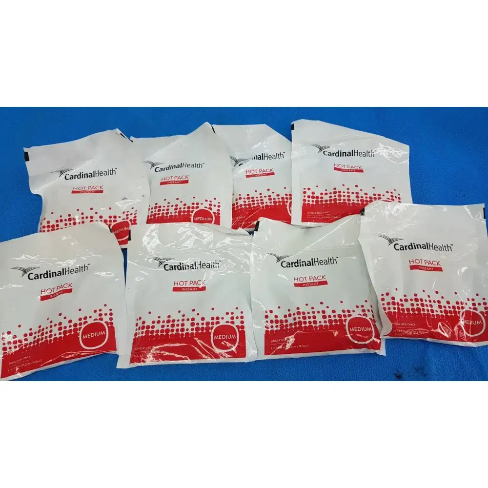 Cardinal Health Instant Hot Pack 6" x 9" – Lot of 8 Instant Hot Pack, new product photo 1