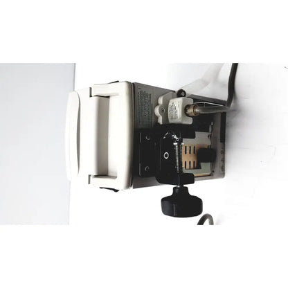 Cardinal Health PC 8015 guardrails suite mx medical-grade iv infusion pump with sturdy handle and metallic components