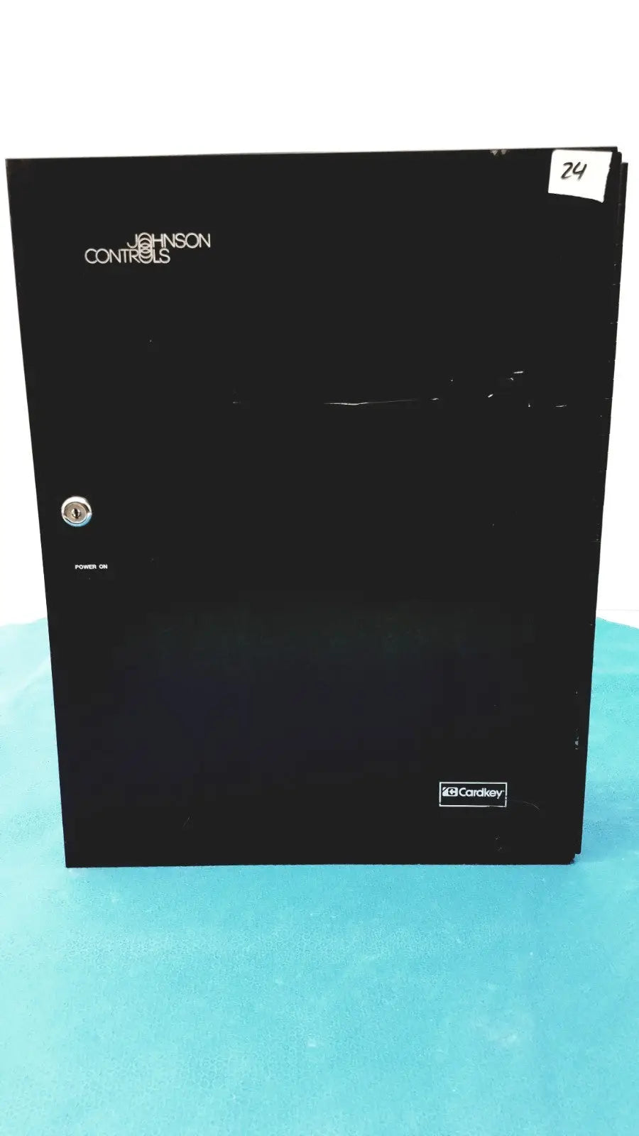 Reuse Medical Cardkey Type Steel Enclosure – Black Secure Access Control Housing (No Key) Electrical Boxes & Enclosures, second-hand product photo 1