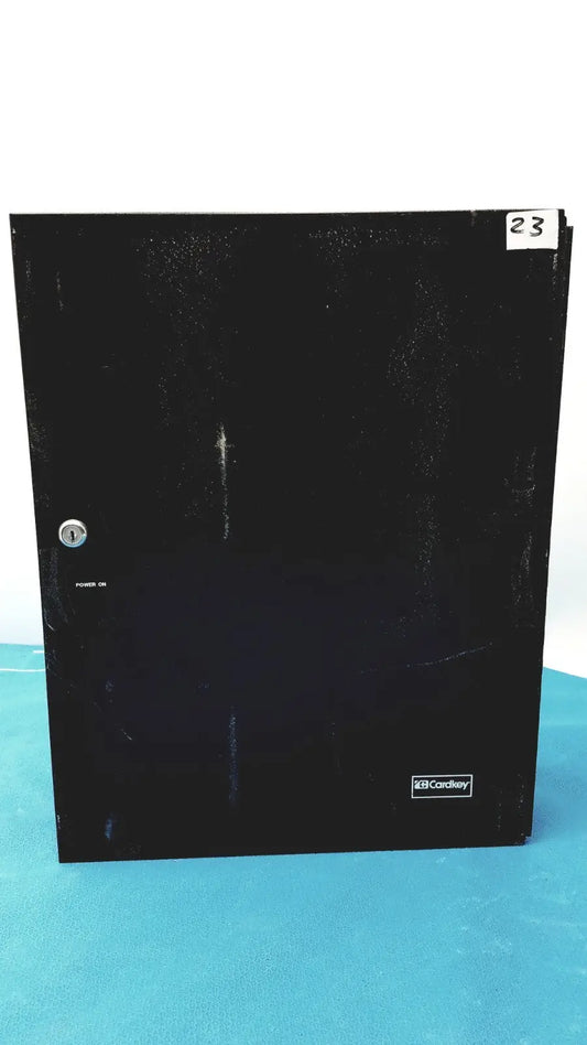 Reuse Medical Cardkey Type Steel Enclosure – Black Secure Access Control Housing gray No key Electrical Boxes & Enclosures, second-hand product photo 1