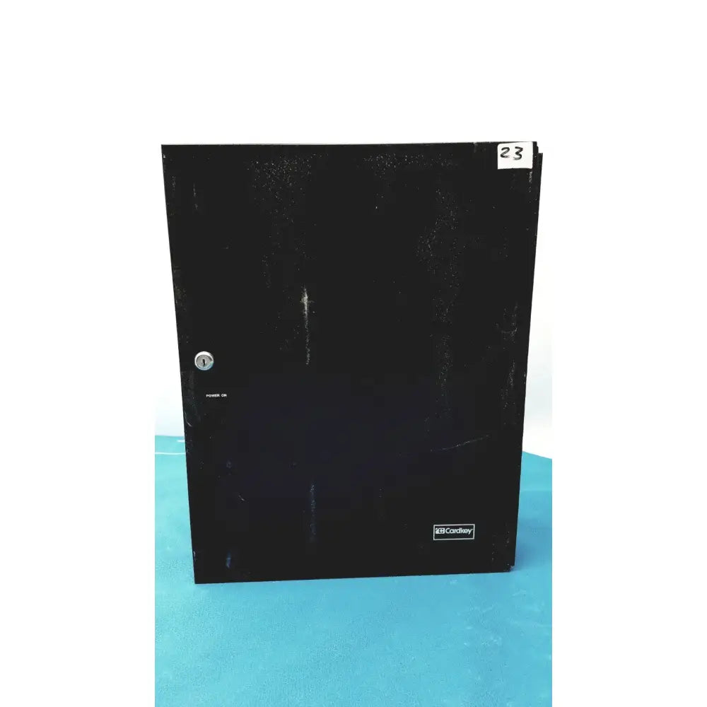 Reuse Medical Cardkey Type Steel Enclosure – Black Secure Access Control Housing gray No key Electrical Boxes & Enclosures, second-hand product photo 1
