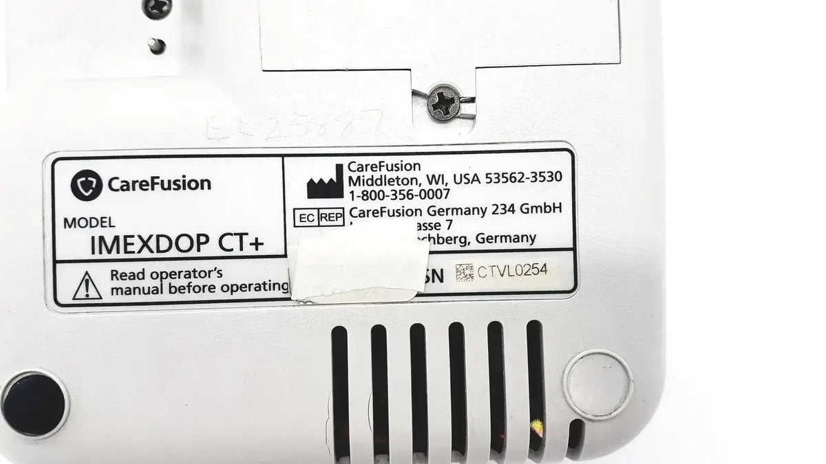 CareFusion Vascular IMEXDOP CT+ DopplLer Vascular Doppler, as-is (for parts) product photo 13