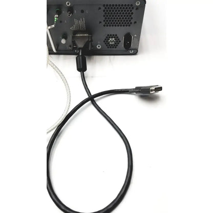 Black hdmi cable with matte finish and metallic connector for carefusion vmax encore analyzer and western medical regulators
