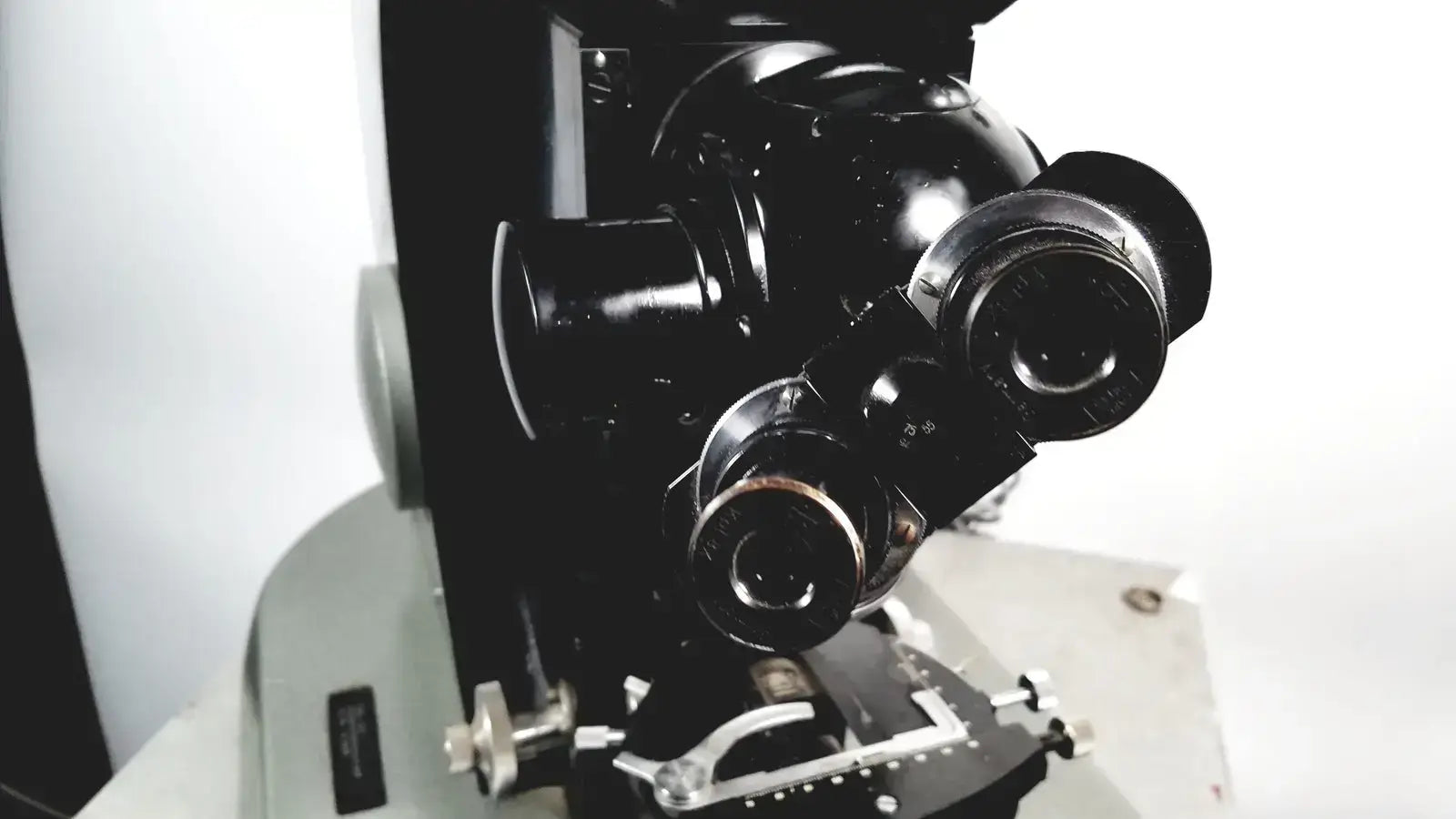 Carl Zeiss 59596, 6760-5021 Photomicroscope Binocular Microscope Microscope, as-is (for parts) product photo 4