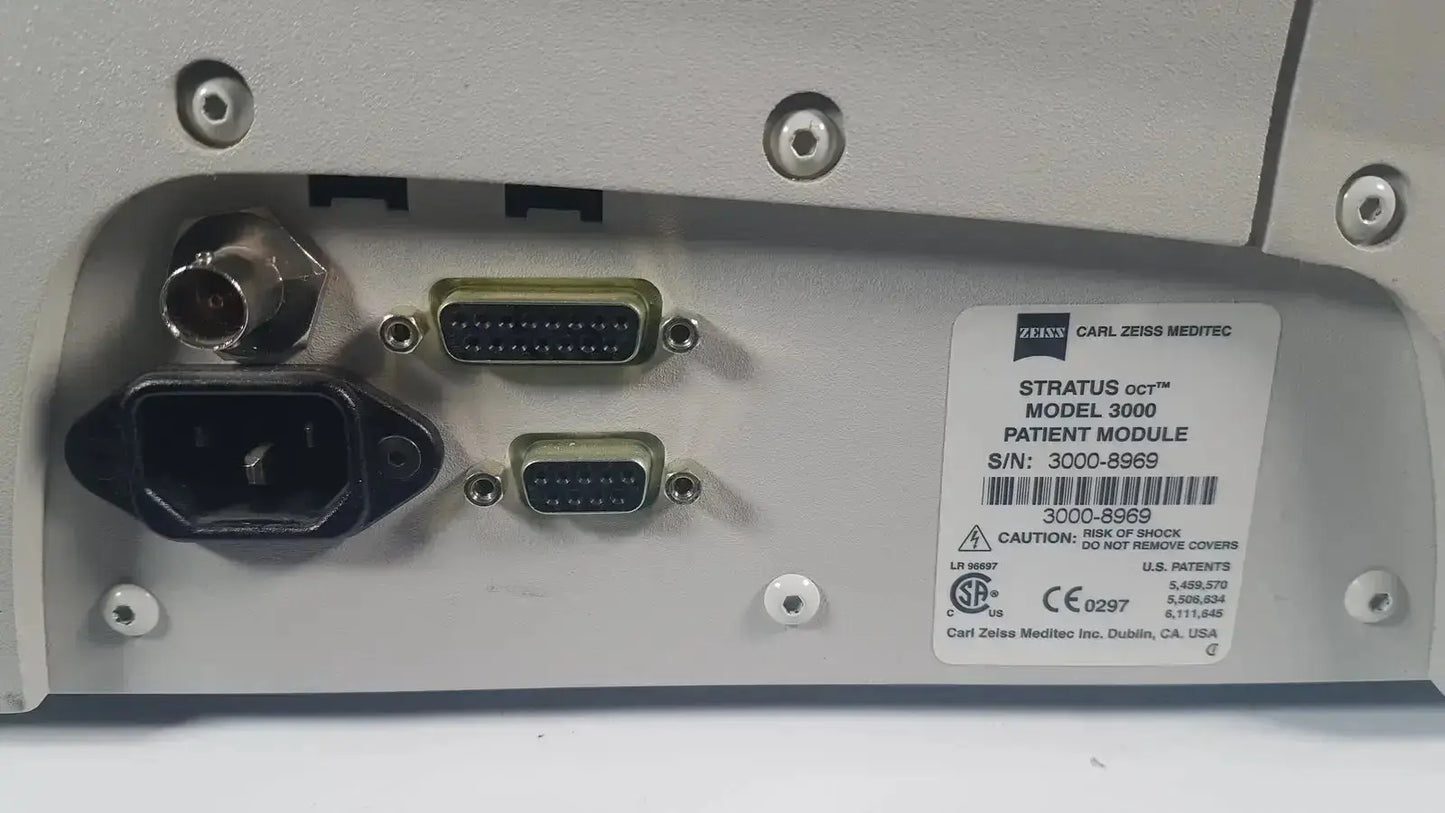 Zeiss Carl Zeiss Stratus OCT Model 3000 Direct Cross-Sectional Imaging Patient Module OCT Patient Module, second-hand product photo 9