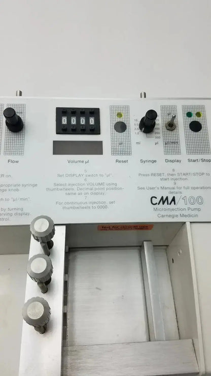 Carnegie Medicin AB Model CMA 100 Microinjection Pump Microinjection Pump, second-hand product photo 4