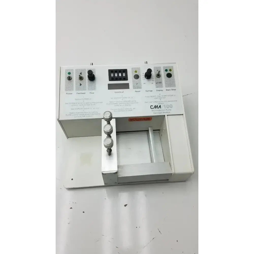 Carnegie Medicin AB Model CMA 100 Microinjection Pump Microinjection Pump, second-hand product photo 1