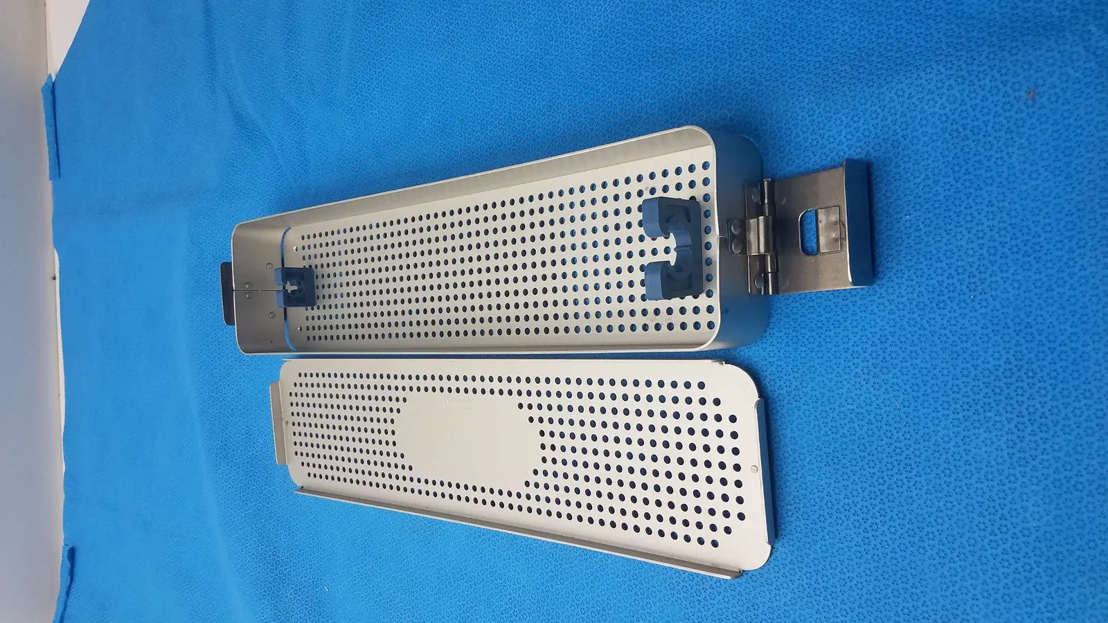 Case Medical ENCM Sterilization Container 16.3" x 4" x 1.8" Surgical Tray Box Sterilization Container, second-hand product photo 4