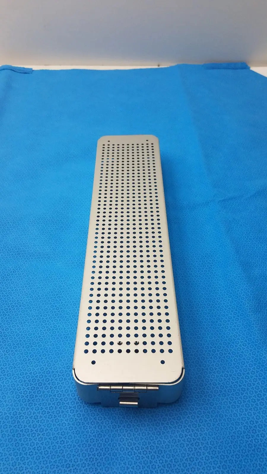 Case Medical ENCM Sterilization Container 16.3"x4"x1.8" Surgical Instrument Tray Sterilization Container, second-hand product photo 2