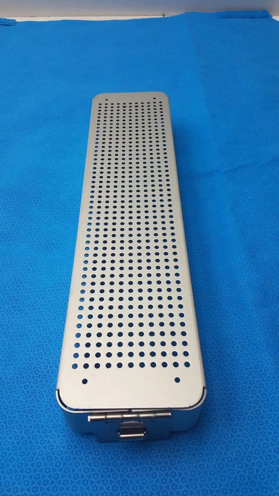 Case Medical ENCM Sterilization Container 16.3"x4"x1.8" Surgical Instrument Tray Sterilization Container, second-hand product photo 3