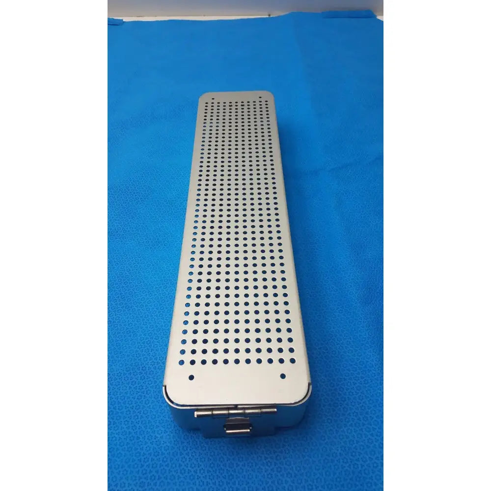 Case Medical ENCM Sterilization Container 16.3"x4"x1.8" Surgical Instrument Tray Sterilization Container, second-hand product photo 3