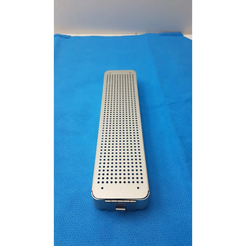 Case Medical ENCM Sterilization Container 16.3"x4"x1.8" Surgical Instrument Tray Sterilization Container, second-hand product photo 2