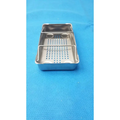 Case Medical ENCM Sterilization Container Box Lid – Used Sterilization Basket, second-hand product photo 3