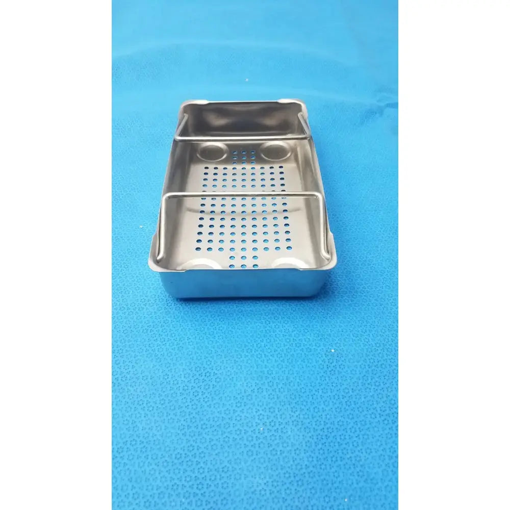 Case Medical ENCM Sterilization Container Box Lid – Used Sterilization Basket, second-hand product photo 4