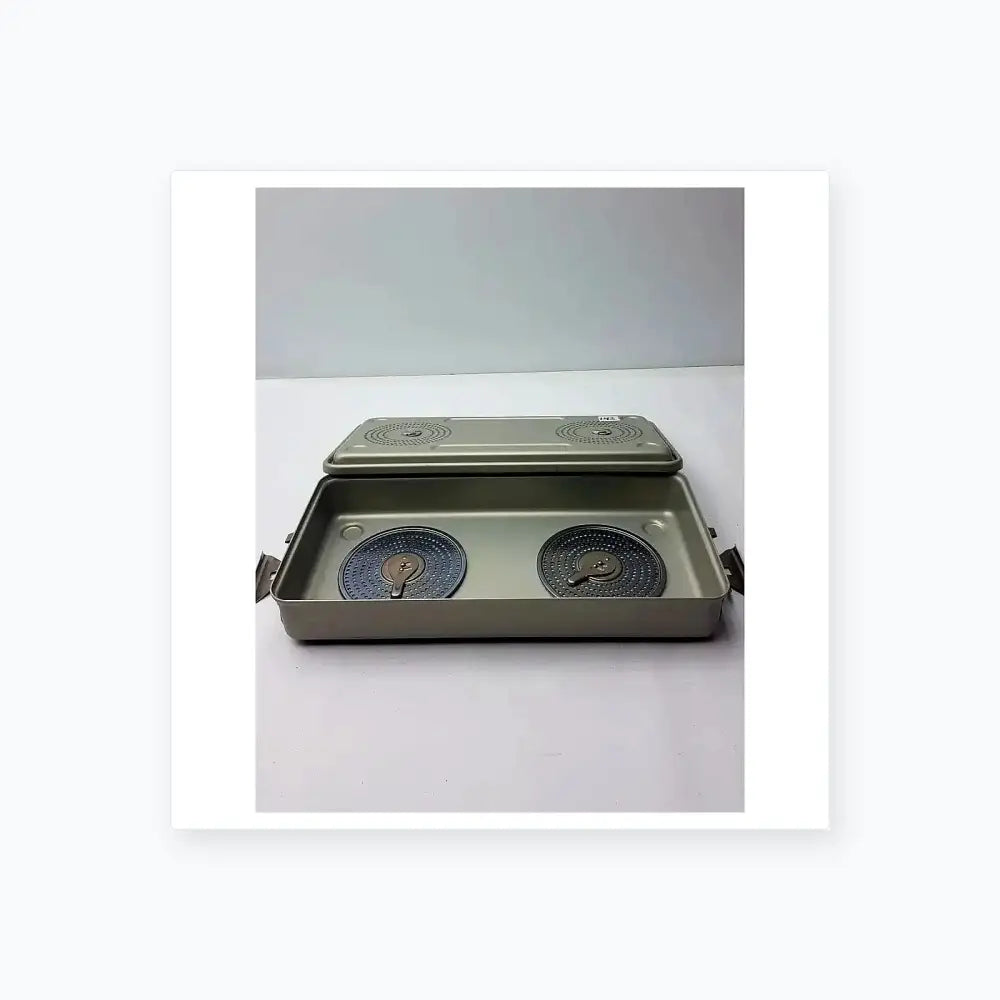 Reuse Medical Case Medical MAF-Tray Solid Sterilization Container System With Lid Sterilization Trays & Cases, second-hand product photo 1