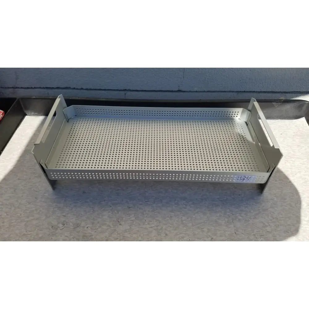 Reuse Medical Case Medical Perforated Basket Aluminum Sterilization Insert Tray Sterilization Trays & Cases, second-hand product photo 1