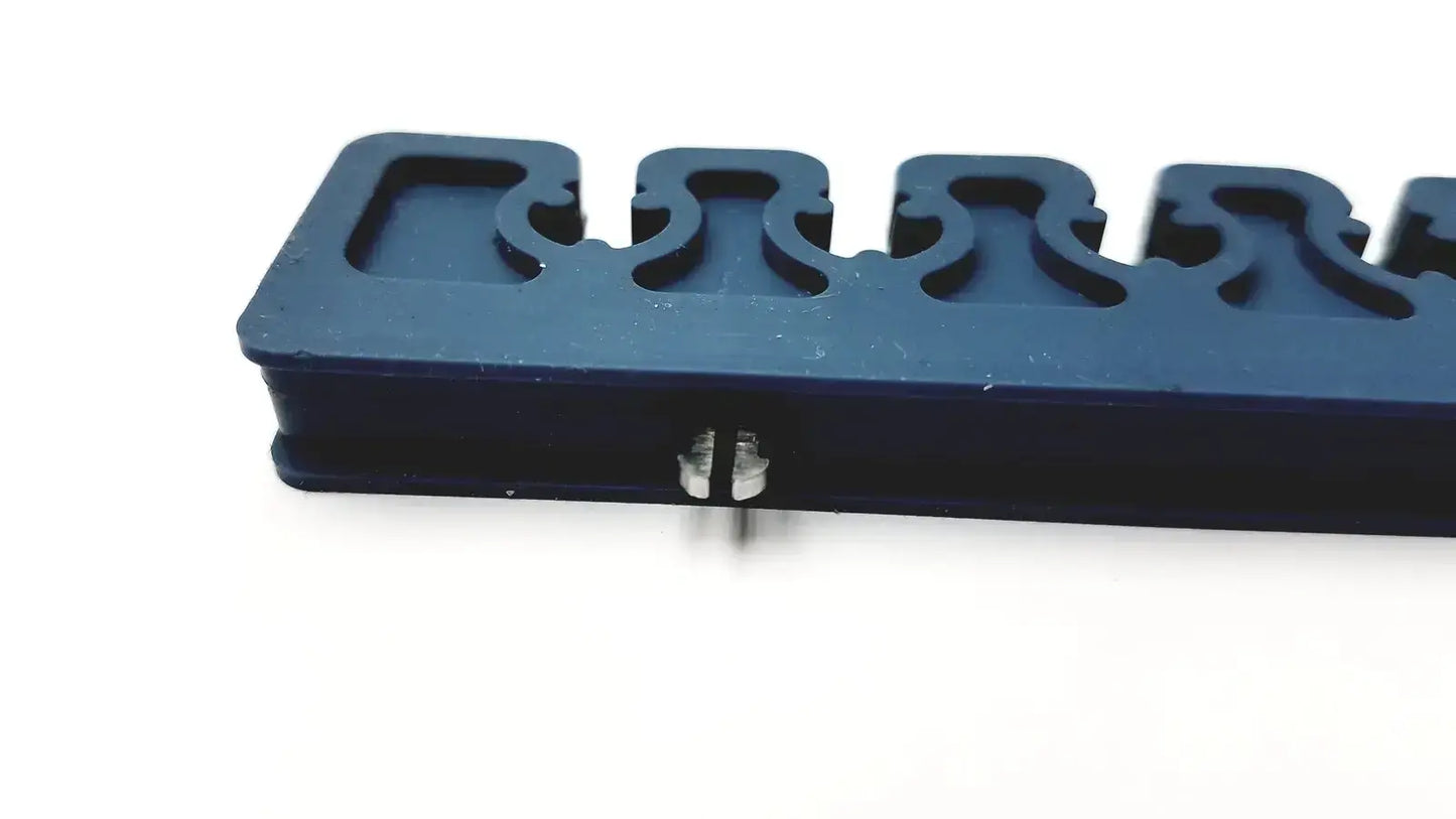 Case Medical Silicone Bracket - Silicone Backbone Bracket 8-Slot Medical Equipment Part, second-hand product photo 6