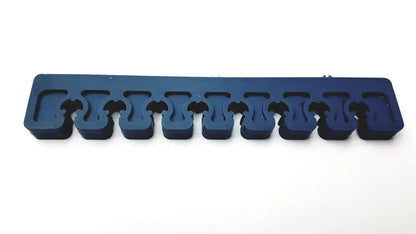 Case Medical Silicone Bracket - Silicone Backbone Bracket 8-Slot Medical Equipment Part, second-hand product photo 5