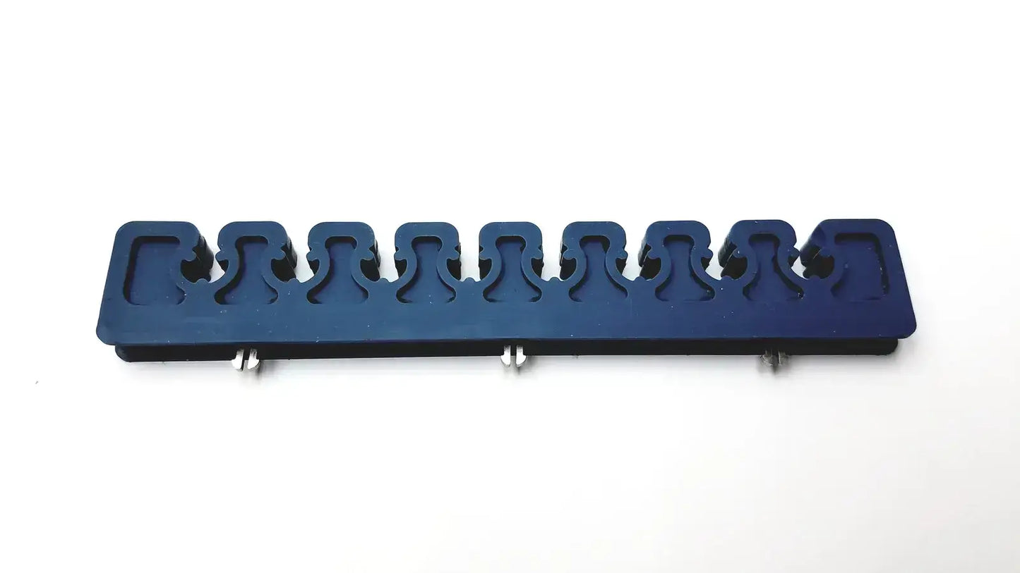 Case Medical Silicone Bracket - Silicone Backbone Bracket 8-Slot Medical Equipment Part, second-hand product photo 1