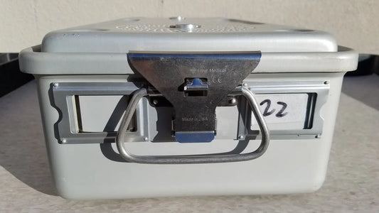 Reuse Medical Case medical Storage & Sterilization Container Sterilization Trays & Cases, second-hand product photo 1