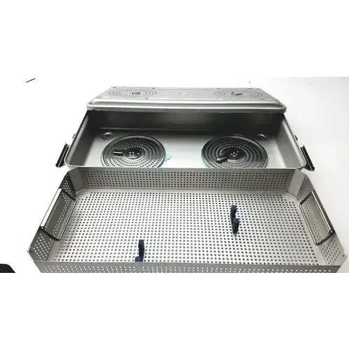 Case Medical with Basket Sterilization Container, second-hand product photo 6