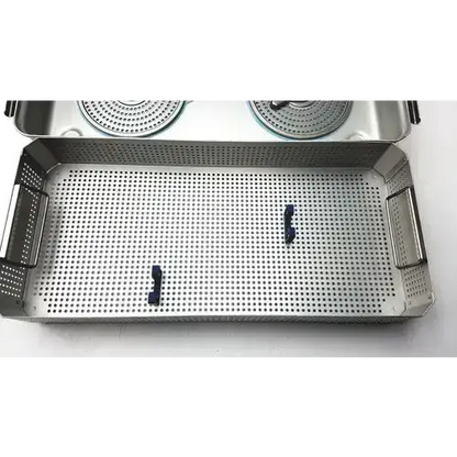 Case Medical with Basket Sterilization Container, second-hand product photo 5