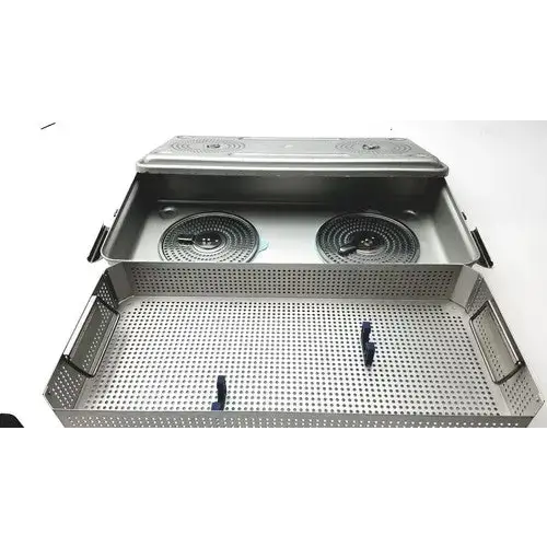 Case Medical with Basket Sterilization Container, second-hand product photo 6
