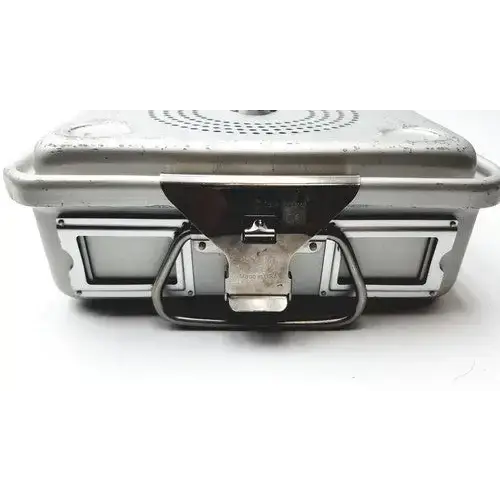 Case Medical with Basket Sterilization Container, second-hand product photo 7