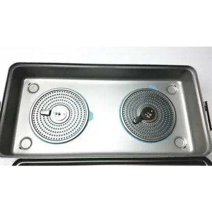 Case Medical with Basket Sterilization Container, second-hand product photo 1
