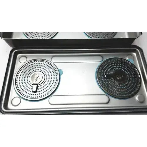 Case Medical with Basket Sterilization Container, second-hand product photo 2