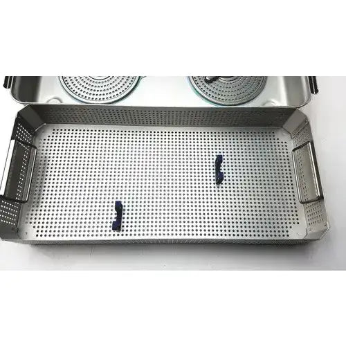 Case Medical with Basket Sterilization Container, second-hand product photo 5