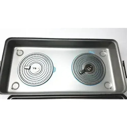 Case Medical with Basket Sterilization Container, second-hand product photo 1