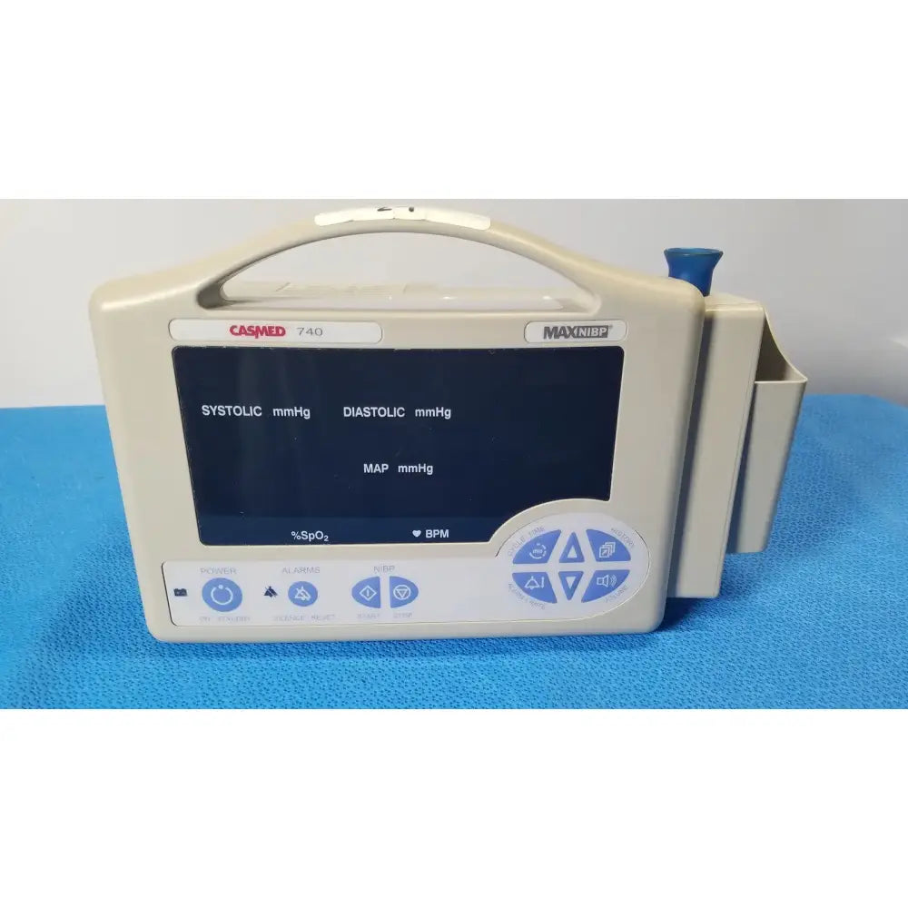 Reuse Medical CASMED 740 Max NIBP SpO2 Blood Pressure Patient Monitor - 740-3NL Other Medical & Lab Equipment, as-is (for parts) product photo 1