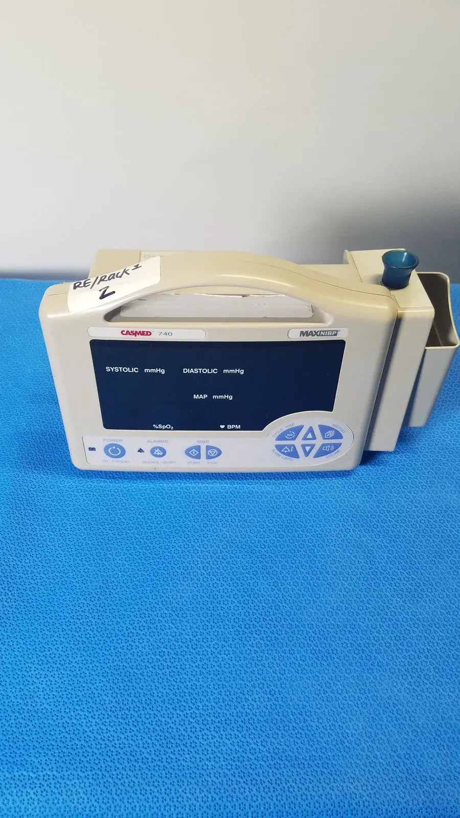 Reuse Medical CASMED 740 Max NIBP Vital Signs Monitor Other Medical & Lab Equipment, as-is (for parts) product photo 1