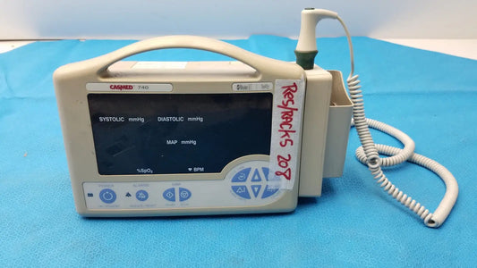 Reuse Medical CASMED 740 Vital Signs Monitor Masimo SET SpO2 NIBP Patient Monitor with Probe Patient Monitors, second-hand product photo 1